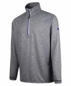 Island Green Mens Raglan Sleeve Moisture Wicking Top Layer 1/4 Zip Stretch Golf Sweater -Clubheads Sales Store 0192e169 463f 41ee 8168 992a97748755