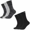 Skechers Mens Mesh Ventilation Training Basic Socks Pack Of 3