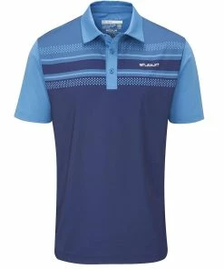 Stuburt Golf Mens Chambers Breathable DRI-Back Moisture Wicking Golf Polo Shirt -Clubheads Sales Store 03dfad70 c589 43a0 a027 c52a19a2b639