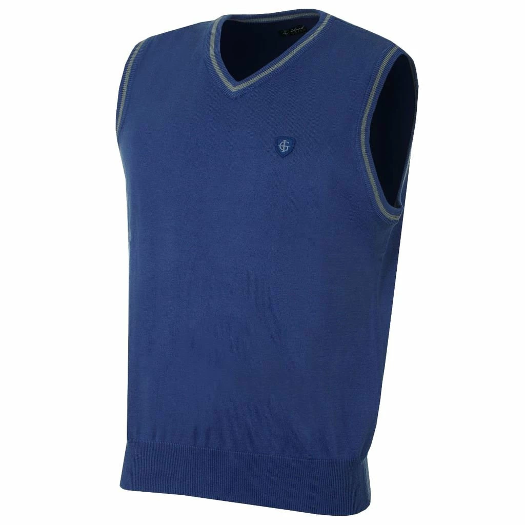 Island Green Mens V Neck Cotton Slipover Golf Pullover 13 Island Green Mens V Neck Cotton Slipover Golf Pullover - Image 11