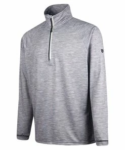 Island Green Mens Raglan Sleeve Moisture Wicking Top Layer 1/4 Zip Stretch Golf Sweater -Clubheads Sales Store 0645e1b1 a98f 41c6 a76f bac9451bb4d2