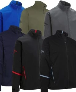 Callaway Golf Mens Stormlite SwingTech FlexFabric Waterproof Golf Jacket