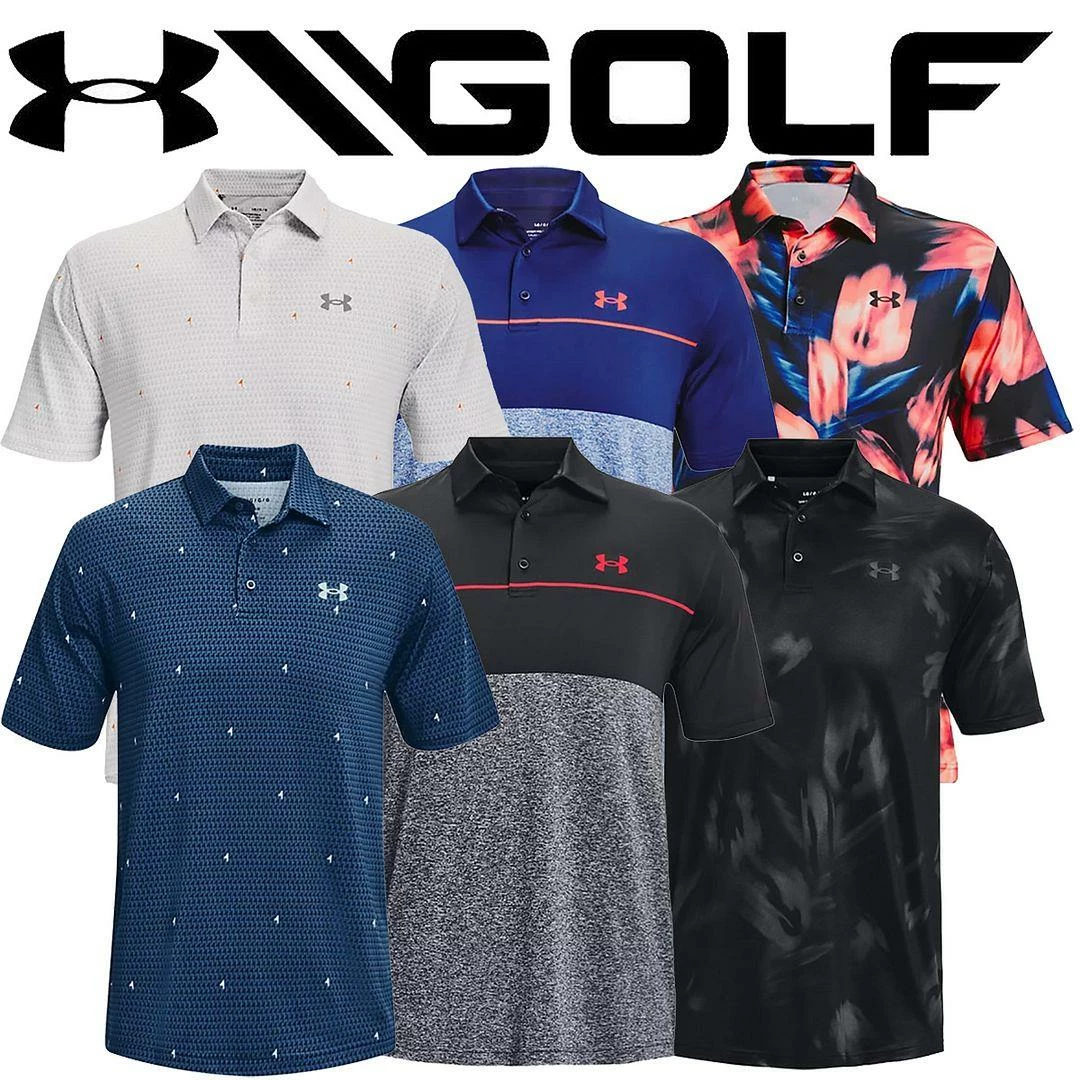 Under Armour Playoff 2.0 HeatGear Lightweight Stretch Mens Golf Polo Shirt 3 Under Armour Playoff 2.0 HeatGear Lightweight Stretch Mens Golf Polo Shirt