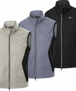 Mizuno Golf Mens Light Weight Full Zip Stretch Golf Vest