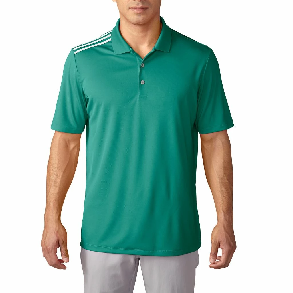 ADIDAS Climacool® 3-Stripes Shoulder Lightweight Mens Golf Polo Shirt 21 ADIDAS Climacool® 3-Stripes Shoulder Lightweight Mens Golf Polo Shirt - Image 19
