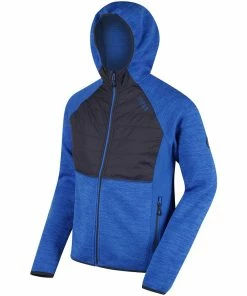 Regatta Mens Rocknell Hooded Hybrid Marl Fleece Jacket -Clubheads Sales Store 1005041d 1f02 413a 976e 6103a86cc2c3
