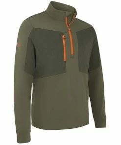 Callaway Golf Mens Aquapel Mixed Media 1/4 Zip Water Repellent Golf Pullover Sweater -Clubheads Sales Store 10512d91 1e92 44e7 9493 9762d4c6bcd6