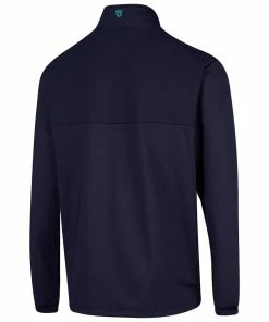 Island Green Mens Rib Yoke 1/4 Zip Top Layer Stretch Golf Sweater Pullover -Clubheads Sales Store 15f3e937 7618 4279 bfab 3928dd867470