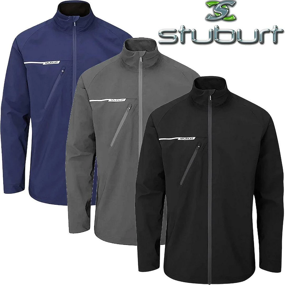Stuburt Golf Mens Evolution Waterproof Full Zip Lightweight Windproof Golf Jacket 3 Stuburt Golf Mens Evolution Waterproof Full Zip Lightweight Windproof Golf Jacket