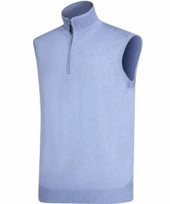 Oscar Jacobson Mens Bob Pin ¼ Zip Golf Vest -Clubheads Sales Store 1aeca7ec af72 4368 857f b49d4fd1ccbf