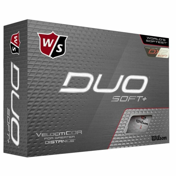 Wilson Golf Wilson Staff Golf Mens DUO Soft+ Performance Golf Balls 4 Wilson Golf Wilson Staff Golf Mens DUO Soft+ Performance Golf Balls - Image 2
