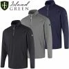 Island Green Mens Geometric Print Moisture Wicking Top Layer 1/4 Zip Stretch Golf Sweater -Clubheads Sales Store 218e2a5e c898 44a6 a24c 7006049591b5