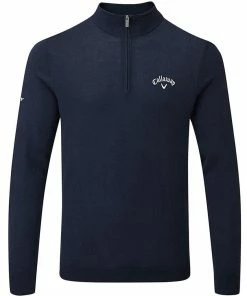 Callaway Golf Mens 1/4 Zip Blended Merino Thermal Pullover Sweater -Clubheads Sales Store 22d9018e 857c 4f53 b3ff dc340595a8b1