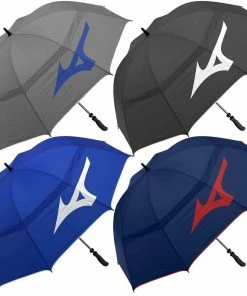 Mizuno Golf Mens 68" Tour Twin Double Canopy Vented Golf Umbrella 2023 Model
