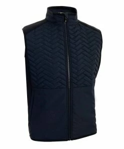 Proquip Mens Therma Gust Quilted Full Zip Windproof Golf Gilet Vest -Clubheads Sales Store 270e2eaf 84ec 4b73 a92d d4b278677002