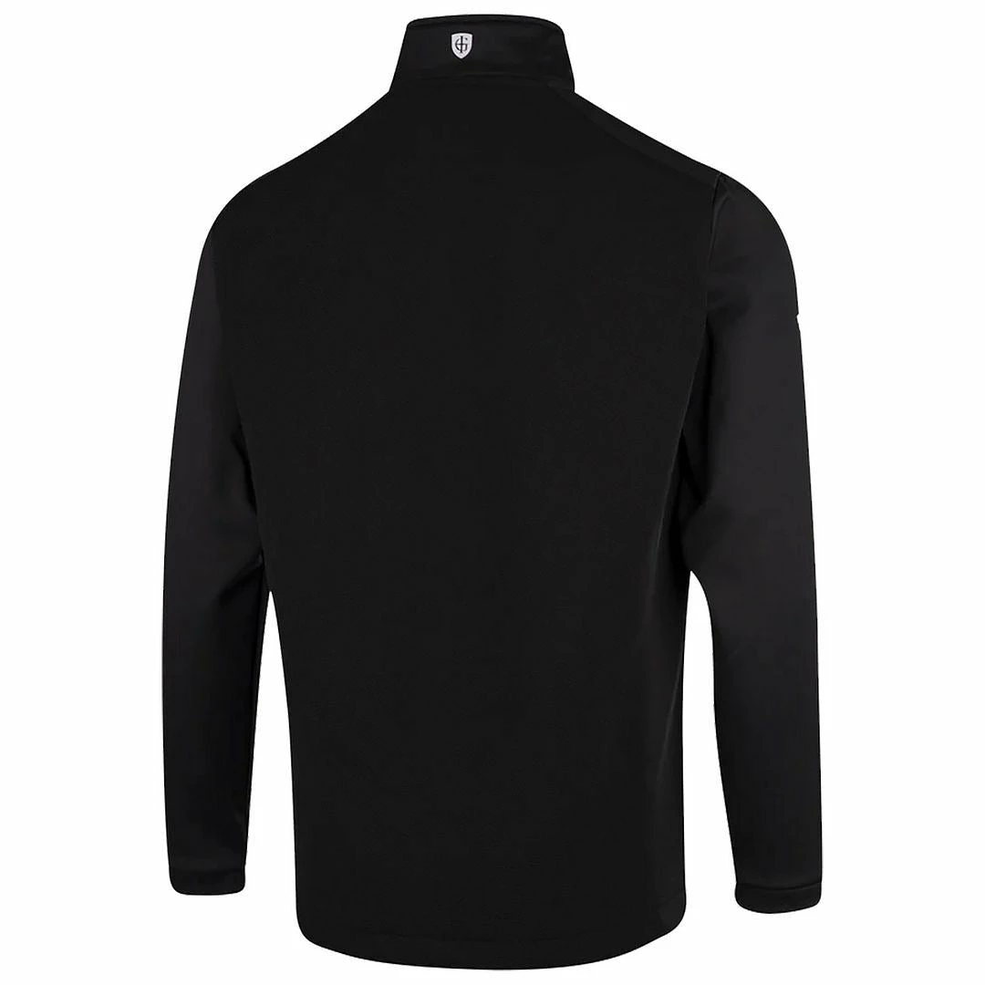 Island Green Mens Top Layer 1/2 Zip Jacquard Knit Thermal Golf Sweater Pullover 7 Island Green Mens Top Layer 1/2 Zip Jacquard Knit Thermal Golf Sweater Pullover - Image 5