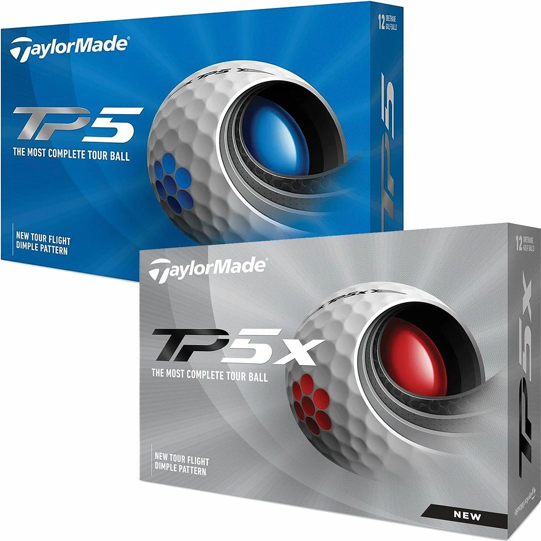 TaylorMade Golf 2023 TP5 / TP5X 5-Layers Tour Golf Balls 3 TaylorMade Golf 2023 TP5 / TP5X 5-Layers Tour Golf Balls