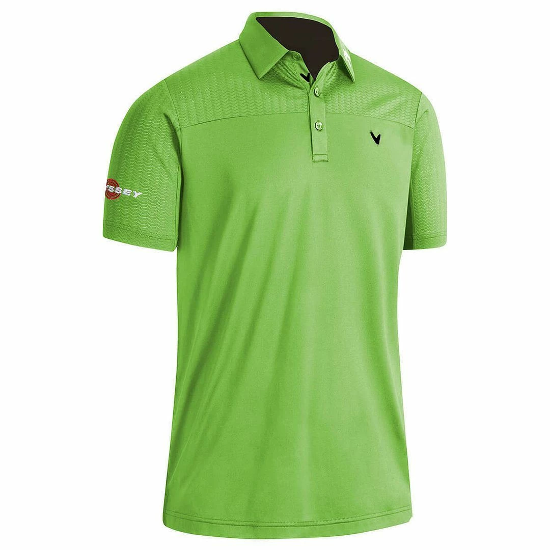 Callaway Golf Mens Odyssey Ventilated Block Stretch Golf Polo Shirt 9 Callaway Golf Mens Odyssey Ventilated Block Stretch Golf Polo Shirt - Image 7