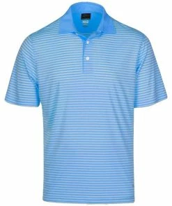 Greg Norman Mens PlayDry Bar Stripe Performance Stretch Golf Polo Shirt -Clubheads Sales Store 30c828c0 90b4 4195 9e06 90aa670cfa3f