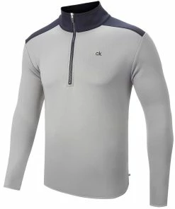 Calvin Klein Mens Force 2 Mid Layer 1/2 Zip Insulation Thermal Stretch Golf Sweater -Clubheads Sales Store 355828b5 4e4b 4740 b7f7 12c976ca2f76