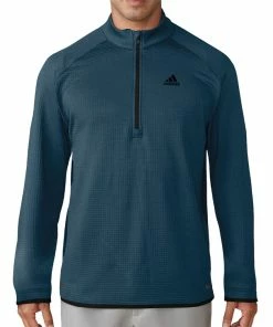 ADIDAS Mens ClimaHeat Gridded Quarter Zip Performance Pullover -Clubheads Sales Store 35ad0118 5c75 4138 b640 5bbc188ea0dd