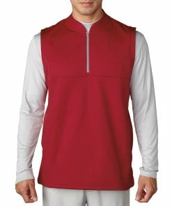 ADIDAS Golf Climawarm™ 1/4 Zip Debossed Iconic Gilet Breathable Insulation Mens Golf Vest -Clubheads Sales Store 36319170 f197 4937 8b19 3a14c5b0ae5e