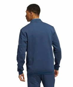 ADIDAS Golf Mens Hybrid COLD.RDY 1/4 Zip Sweatshirt Golf Pullover -Clubheads Sales Store 3770124a 3396 4a49 8e2c 54285afff840