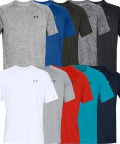 Under Armour Mens HeatGear Tech 2.0 Short Sleeve Training Gym Sports T-Shirt Tee