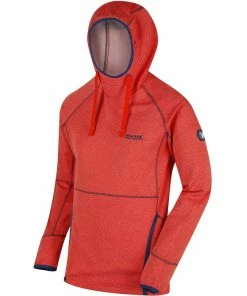 Regatta Mens Hoodie Montem III Sports Stretch Hoody Sweater Amber Glow -Clubheads Sales Store 3a00b05f 3dba 475f 8cec 84768d58c798