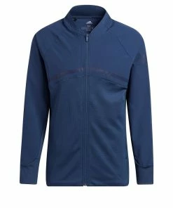 ADIDAS Golf Mens Hybrid Full Zip Water Resistant Golf Jacket -Clubheads Sales Store 3dc30b4d 2084 43a7 9cce 510757118588