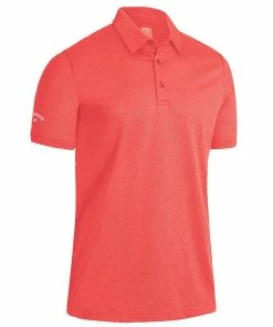 Callaway Golf Mens Heathered Jacquard Opti-Dri Stretch Golf Polo Shirt -Clubheads Sales Store 41fd145b 22ef 4b11 b150 f9b280b9626d