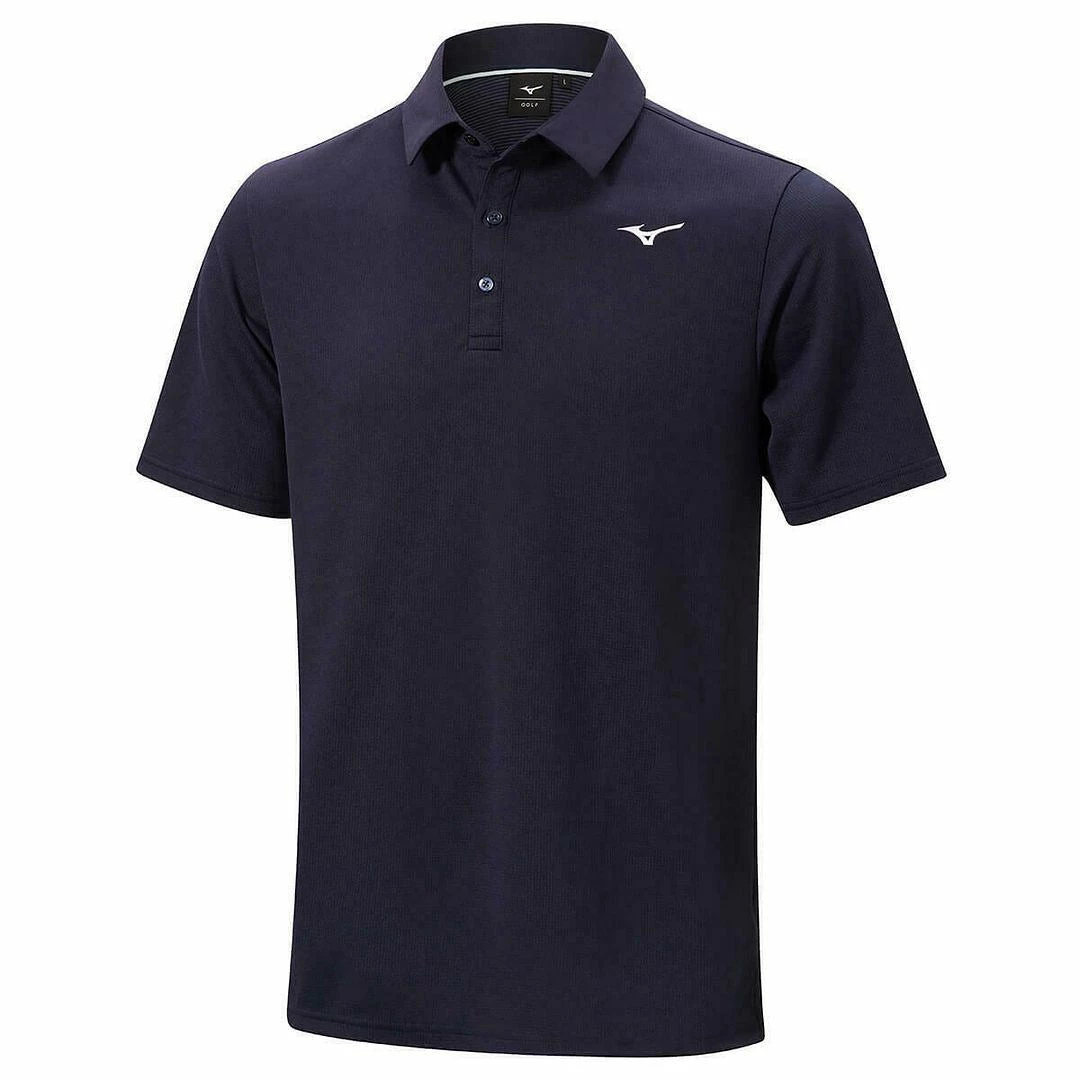 Mizuno Golf Mens Breath Thermo Winter Golf Polo Shirt 6 Mizuno Golf Mens Breath Thermo Winter Golf Polo Shirt - Image 4