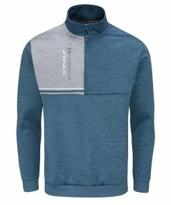 Stuburt Mens Dri-Back Roxham Sweater 1/2 Zip Neck Windproof Golf Pullover -Clubheads Sales Store 423b2779 3a66 4098 adc1 5428c413536b