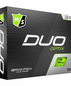 Wilson Golf Wilson Staff Golf Mens DUO Optix Matte Finish Golf Balls -Clubheads Sales Store 4481f6cb 980d 47df bb64 b2962abe69e0