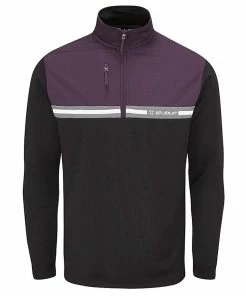 Stuburt Mens Dri-Back Flitton Mid Layer Zip Neck Windproof Golf Pullover -Clubheads Sales Store 461d60c6 aa60 4b99 af20 d3e2235dc55f