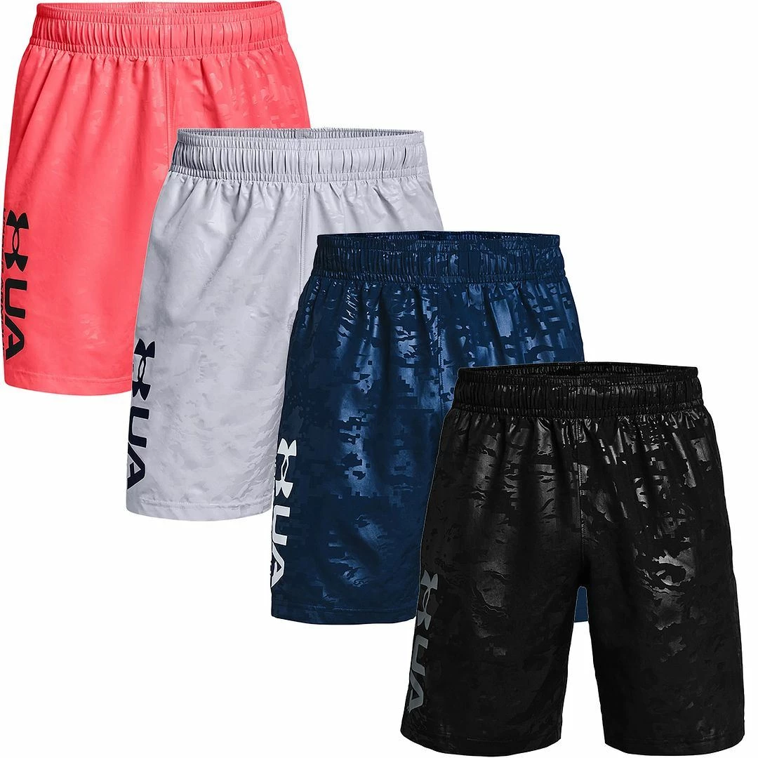 Under Armour Mens UA Woven Emboss Sports Lightweight Gym Training Shorts 3 Under Armour Mens UA Woven Emboss Sports Lightweight Gym Training Shorts