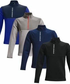 Under Armour Mens UA Storm Daytona 1/2 Zip Jumper Water Repellent Golf Sweater