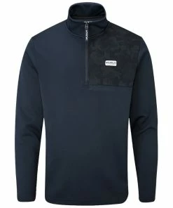 Stuburt Golf Mens Active Tech Windproof 1/4 Zip Mid Layer Thermal Golf Pullover Sweater -Clubheads Sales Store 49078fdd b17a 4833 ace7 e27525cc7488