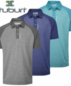 Stuburt Golf Mens Bandon Breathable DRI-Back Moisture Wicking Golf Polo Shirt