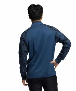 ADIDAS Golf Mens Camo Hybrid Layering Sweatshirt Stretch Golf Sweater -Clubheads Sales Store 4d880938 7b8f 495d 900f 2b433487b67d