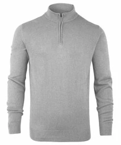 Island Green Mens 1/4 Zip Neck Knitted Jumper Golf Sweater -Clubheads Sales Store 4e47cc1e e68c 4174 81e8 45972fd7ad18