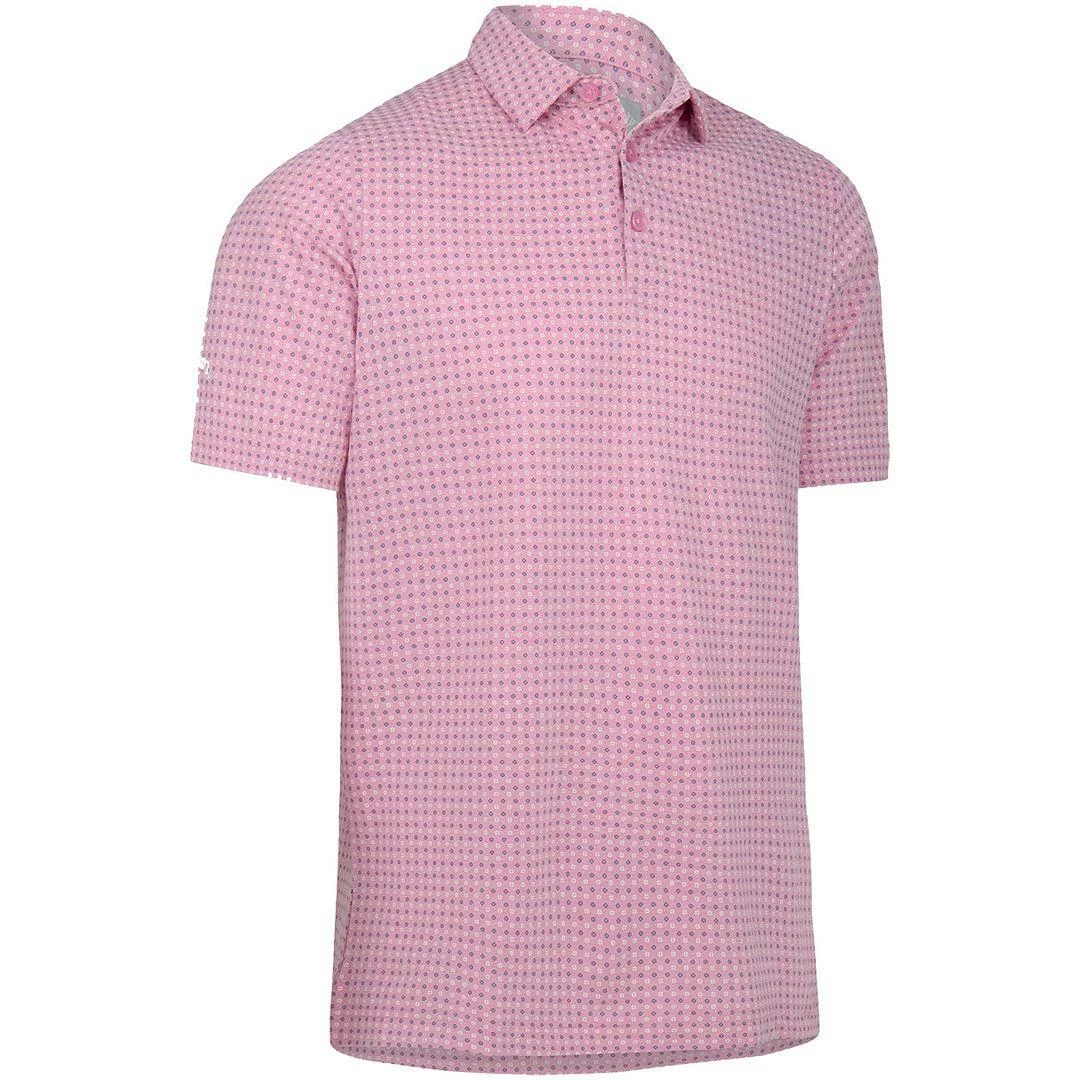 Callaway Golf Mens Soft Touch Micro Print Opti-Dri Swing Tech Golf Polo Shirt 16 Callaway Golf Mens Soft Touch Micro Print Opti-Dri Swing Tech Golf Polo Shirt - Image 14