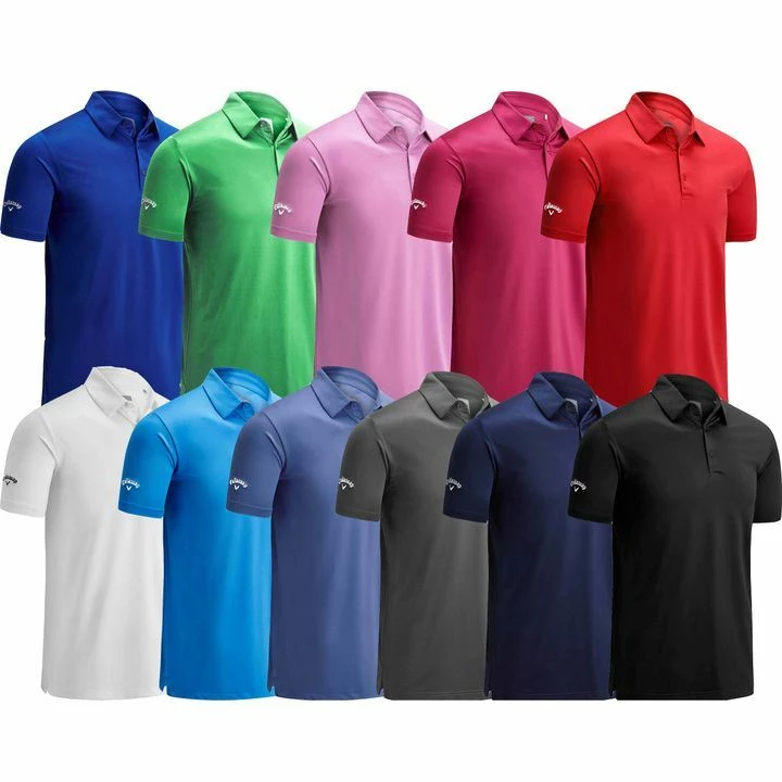 Callaway Golf Mens Swingtech Solid Stretch Golf Polo Shirt 3 Callaway Golf Mens Swingtech Solid Stretch Golf Polo Shirt
