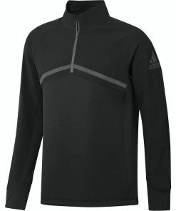 ADIDAS Golf Mens Hybrid 1/4 Zip Thermal Stretch Golf Sweater -Clubheads Sales Store 533f42e3 0c1e 4158 8f82 03b1c8a410b6