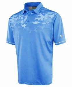 Island Green Mens Camo Gradient Print Moisture Wicking Golf Polo Shirt -Clubheads Sales Store 53c01fe9 5eb8 478e 94c1 04abf47c2ae4