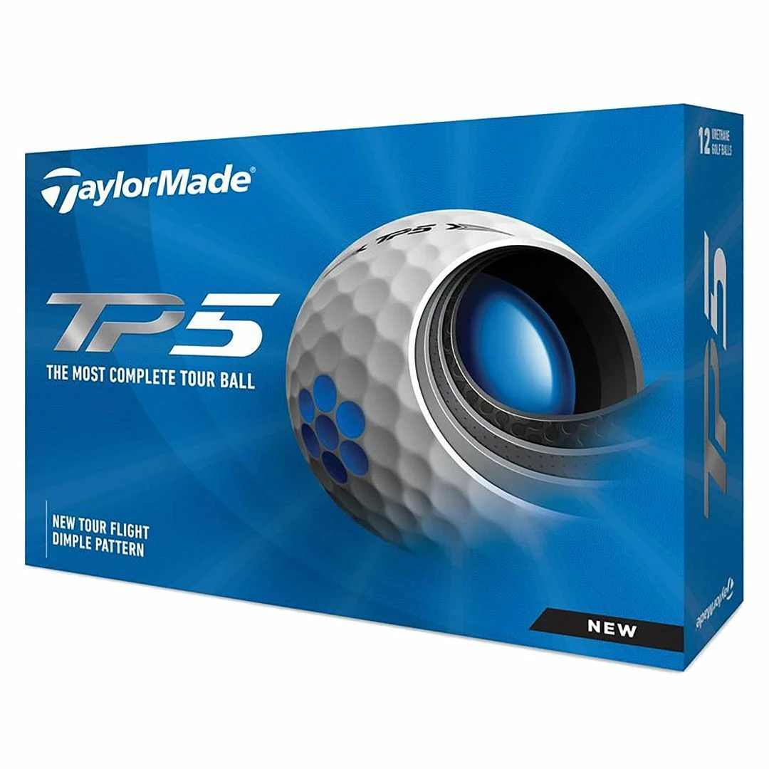 TaylorMade Golf 2023 TP5 / TP5X 5-Layers Tour Golf Balls 6 TaylorMade Golf 2023 TP5 / TP5X 5-Layers Tour Golf Balls - Image 4