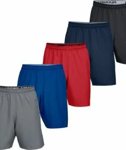 Under Armour Mens UA Woven Graphic Wordmark Sports Fitness Gym Shorts