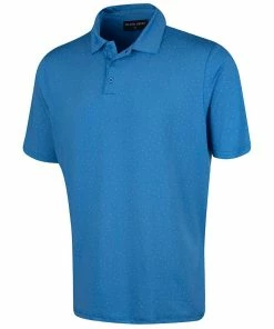 Island Green Mens Dot Print Moisture Wicking Golf Polo Shirt -Clubheads Sales Store 58e41dd2 979a 450a b0cb acaaf3bbe8dd