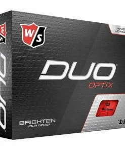 Wilson Golf Wilson Staff Golf Mens DUO Optix Matte Finish Golf Balls -Clubheads Sales Store 58f3005b cd67 45e3 ab87 4e1d514b2892