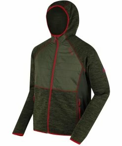 Regatta Mens Rocknell Hooded Hybrid Marl Fleece Jacket -Clubheads Sales Store 5a5af9df 3107 4abb 8bfe c0a7984e9892